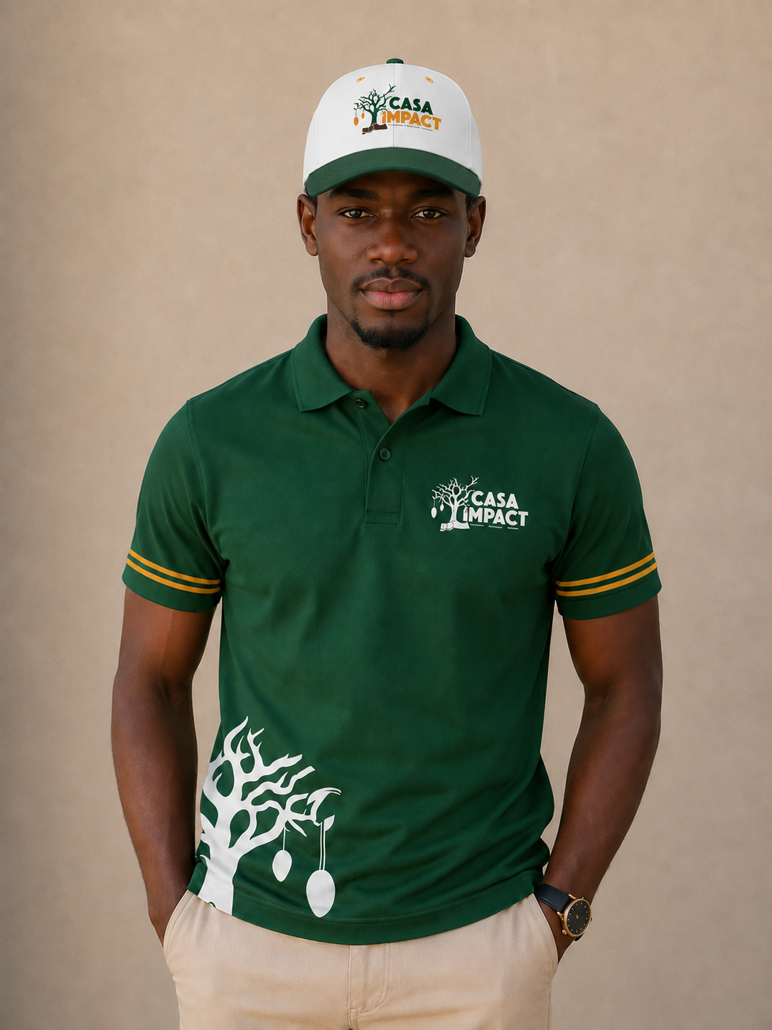 Polo Officiel Vert (Homme)