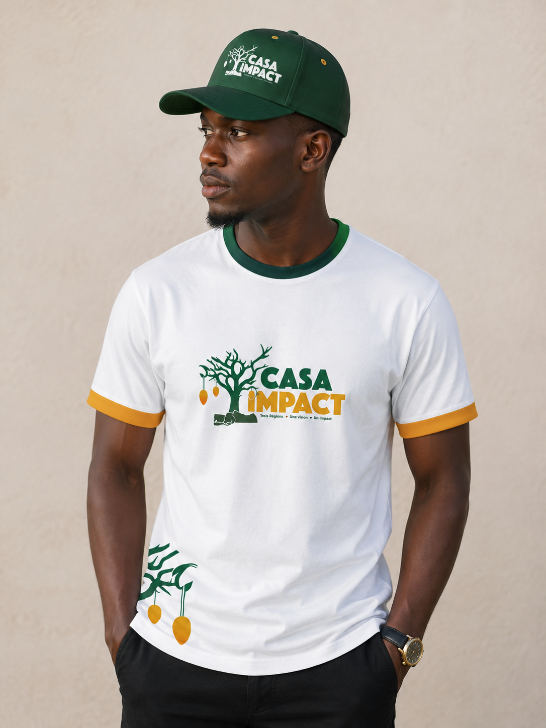 T-Shirt Collector Blanc (Homme)